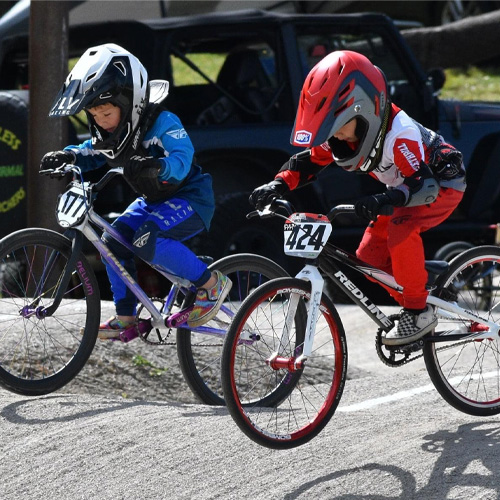 BMX Racing at The Hill in Elgin, IL