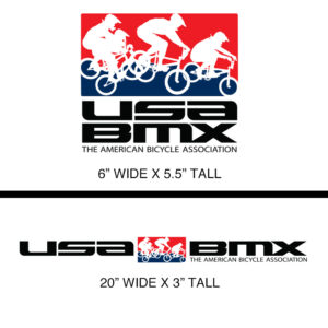 USA BMX Fundraising Stickers for The Hill BMX